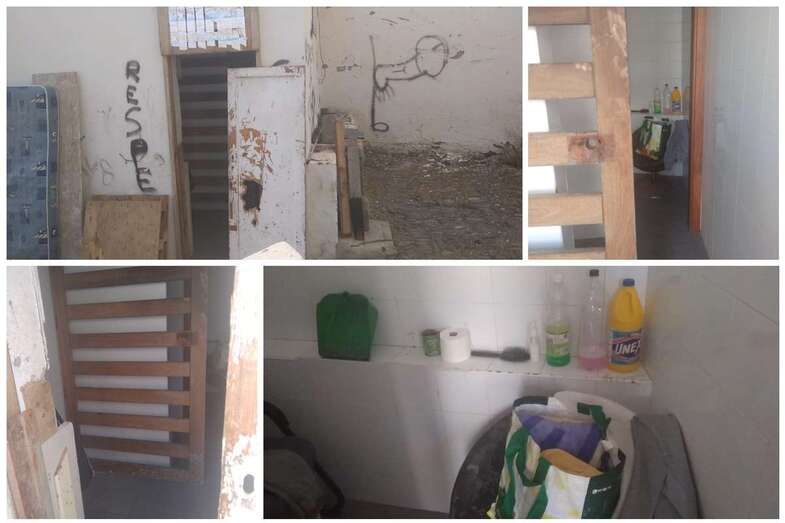 Cuarto utilizado por Luisa Quintana para dormir en la trasera de la Casa de la Condesa (Foto TA)